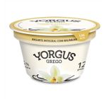 Iogurte Integral Yorgus Grego Baunilha Pote 130g