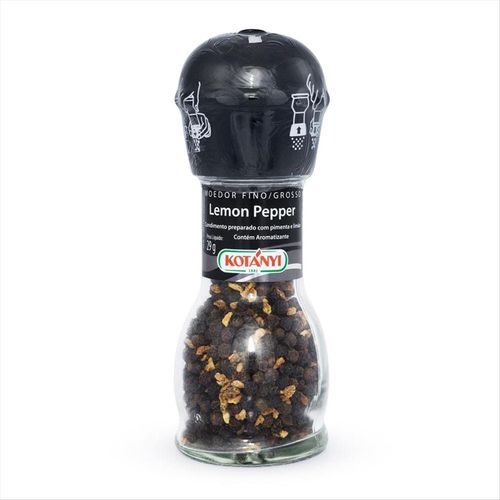 Lemon Pepper  Kotanyi com Moedor 29g