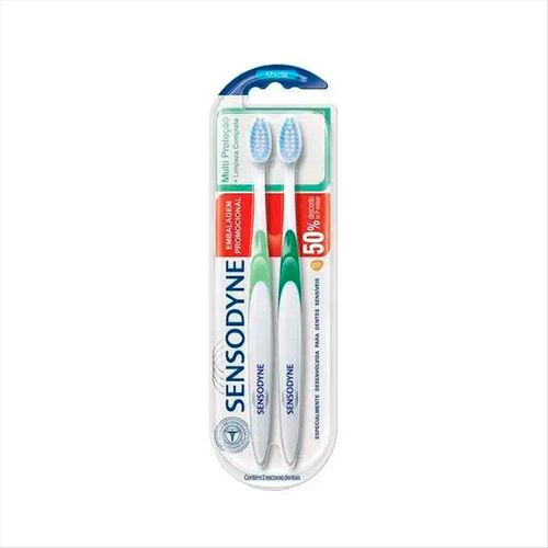 Escova Dental Sensodyne Multi Proteção 50% desconto na segunda Unidade