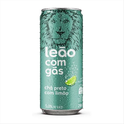 Chá Preto com Gás Ice Tea Leão com Limão 290ml
