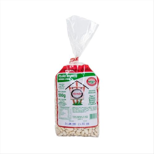 Feijão Branco Alemão Pacote 500g