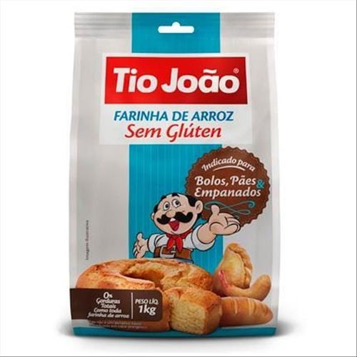 Farinha de Arroz Tio João 1kg