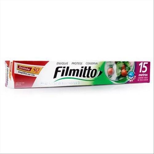 Filme De Pvc Transparente Filmitto 28Cm X 15 M