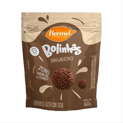 Bolinha De Brigadeiro Flormel Zero 60g