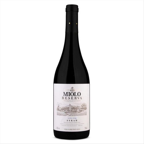 Vinho Tinto Brasileiro Miolo Syrah Reserva Garrafa 750ml