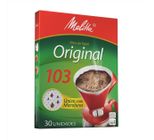 Filtro De Papel Melitta Original 103 Com 30 Unidades