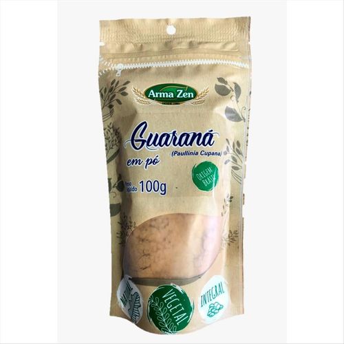 Guaraná Em Pó Arma Zen Zip Lock 100g