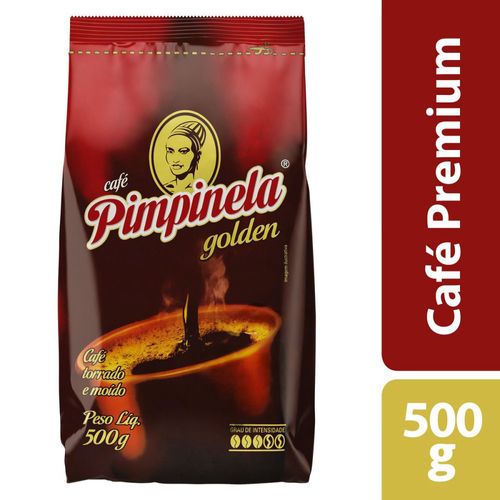 Café em Pó Torrado e Moído    Pimpinela  Golden   Pacote   500