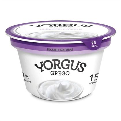 Iogurte Desnatado Yorgus Grego Natural 130g
