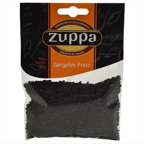 Gergelim Preto Zuppa Pacote  30 g
