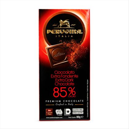 Chocolate Amargo Italiano Perugina Extra Dark 85% de Cacau 86g