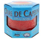 Ovas De Capelin Tipo Caviar Vermelhas Damm Vidro 100