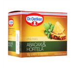 Chá Dr. Oetker Abacaxi E Hortelã Caixa Com 10 Unidades 10g