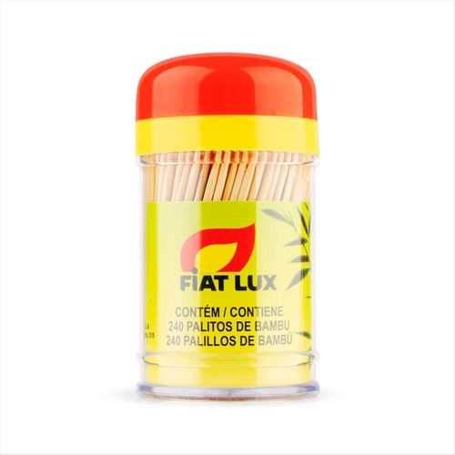 Palitos Fiat Lux Bambu com 240 Unidades