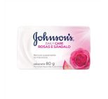 Sabonete Johnson'S Daily Care Rosas E Sândalo 80g