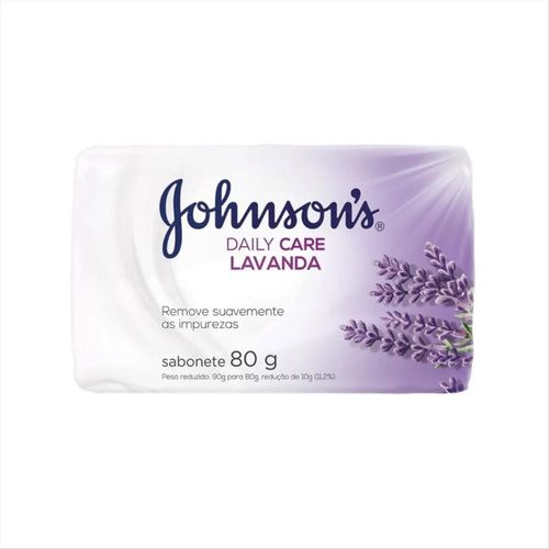 Sabonete Johnson'S Daily Care Lavanda 80g