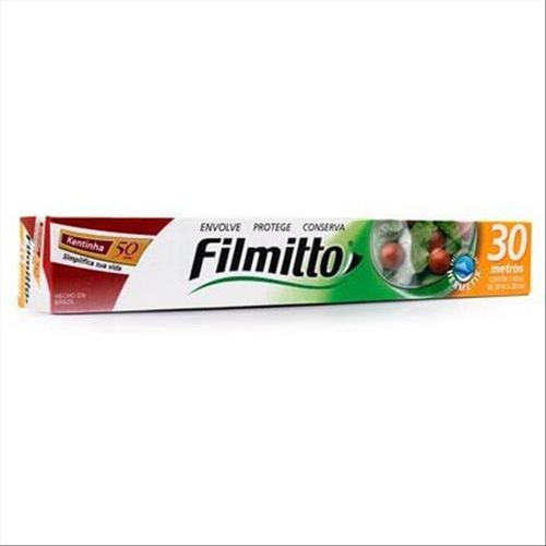 Filme De Pvc Transparente Filmitto 28Cm X 30 M