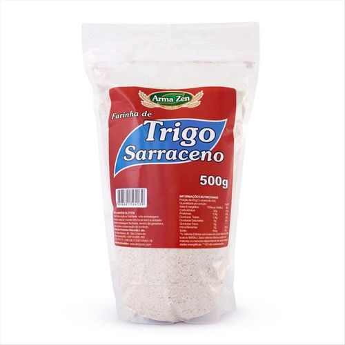 Farinha De Trigo Sarraceno Arma Zen Zip Lock 500g