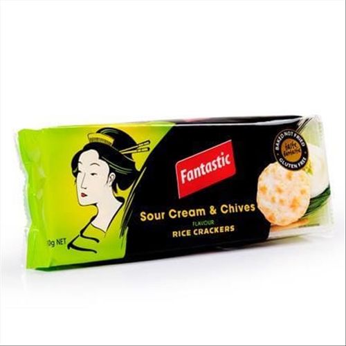Biscoito de Arroz Fantastic Creme e Cebolinha 100 g