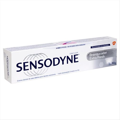 Creme Dental Branqueador Sensodyne Extra Fresh  90g