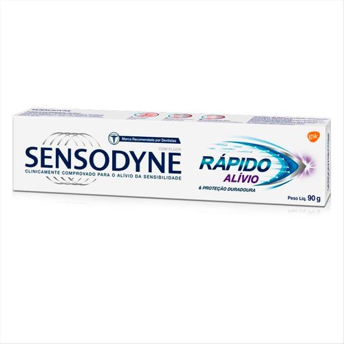 Creme Dental Sensodyne Rápido Alívio 90g