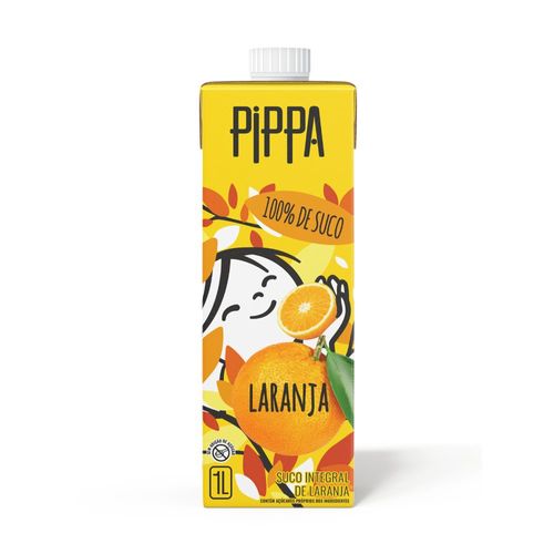 Suco Integral Pippa Laranja Tetra Pak 1 L