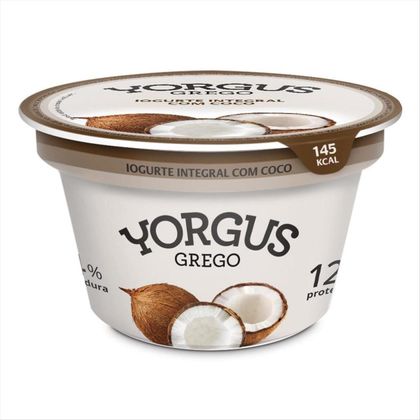 Iogurte Integral Yorgus Grego Coco 130g