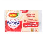 Milho Para Pipoca De Micro Ondas Yoki Premium Natural Com Sal 90g