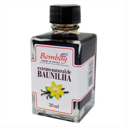 Extrato Natural de Baunilha Bombay 30 mL
