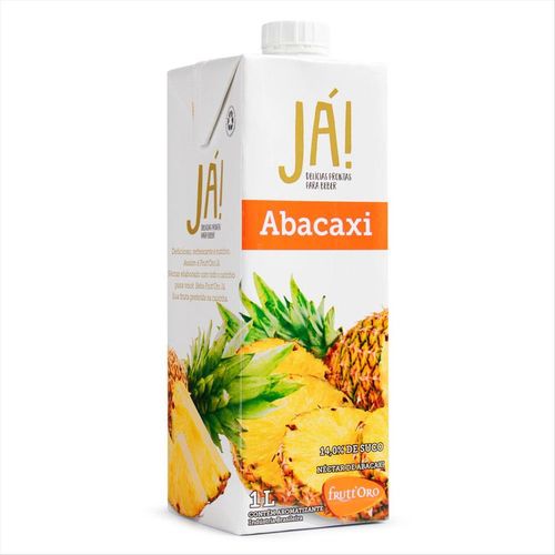 Néctar Já! Abacaxi Tetra Pak 1L