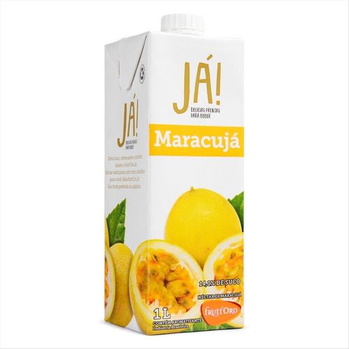 Néctar Já! Maracujá Tetra Pak 1L