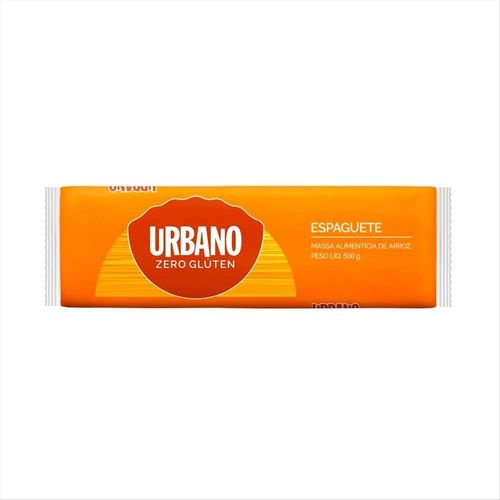Espaguete De Arroz Sem Glúten Urbano 500g