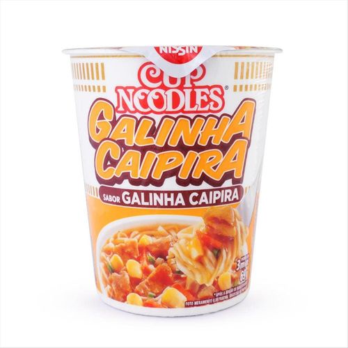 Massa Instantânea Cup Noodles Galinha Caipira Copo 67