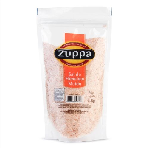 Sal do Himalaia Moído Zuppa Zip Lock 250g