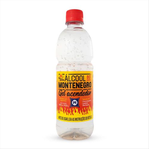 Acendedor Álcool Gel Montenegro 80% 430