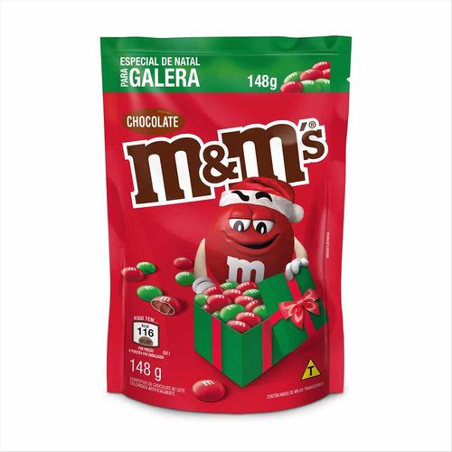 Confeitos De Chocolate M&M'S Natal Pacote 148
