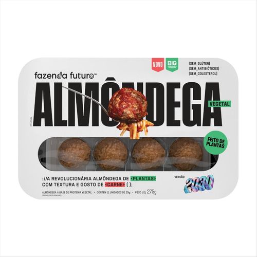 Almôndega Vegetal Fazenda Futuro 275g