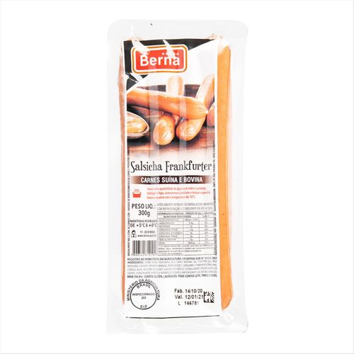 Salsicha Frankfurter Berna 300g