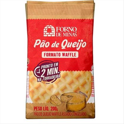 Pão de Queijo Waffle Forno de Minas 200 g