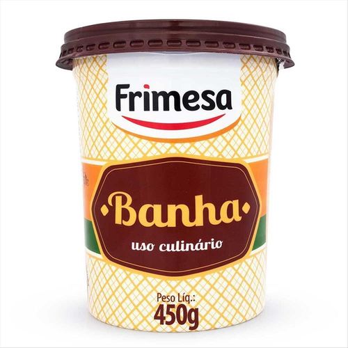 Banha De Porco Frimesa Pote 450g