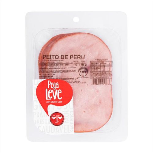 Peito De Peru Defumado Em Fatias Pega Leve 150g
