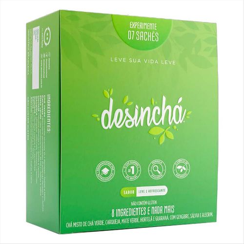 Chá Desinchá Dia Caixa com 7 Sachês