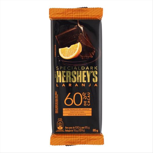 Chocolate Hershey S Special Dark Laranja 60 % De Cacau 85g