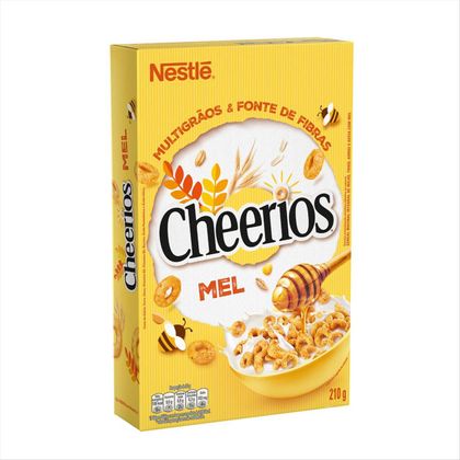Cereal Matinal Nestlé Cheerios Mel Caixa 210g