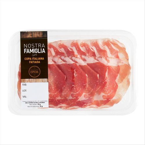 Copa Italiana em Fatias Nostra Famiglia 70g