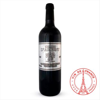 Vinho Tinto Francês Combe D'Argent Cabernet Sauvignon Garrafa 750ml