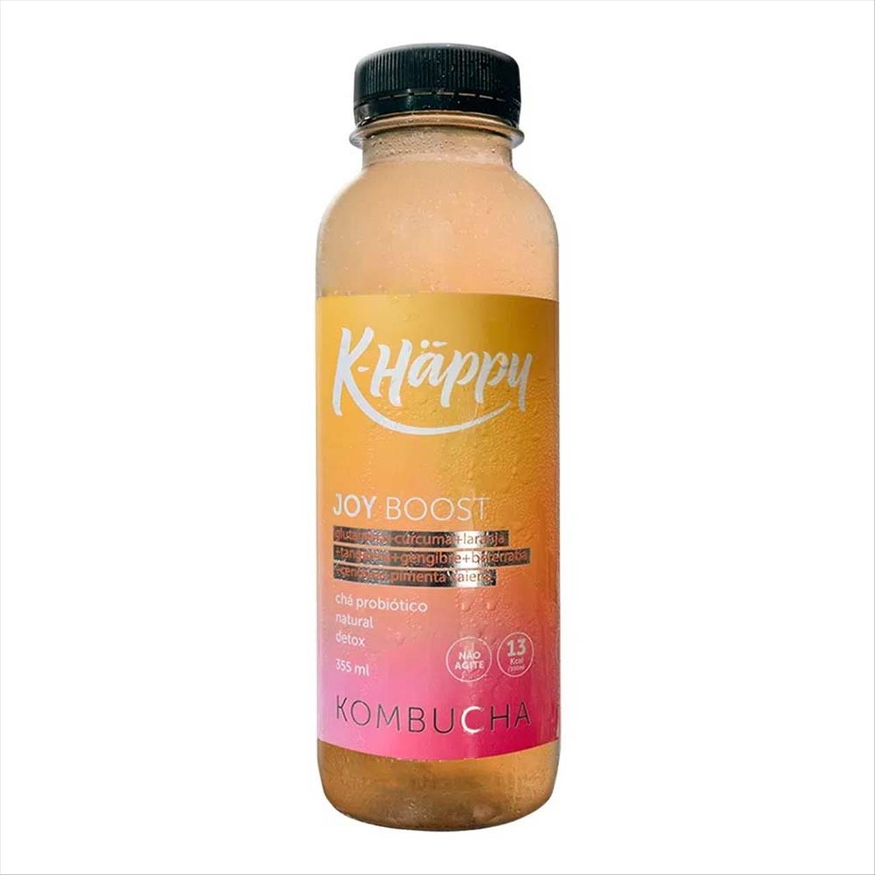 Kombucha Joy Boost KHappy 355ml Zona Sul