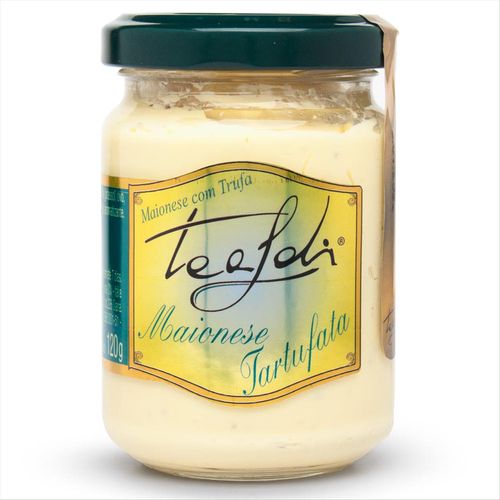 Maionese Com Trufas Italiana Tealdi Vidro 120g