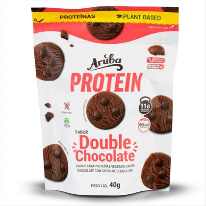 Cookie Sem Glúten Aruba Protein Double Chocolate 40g