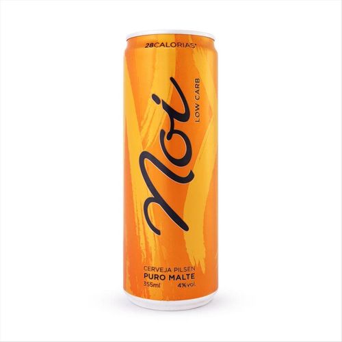Cerveja Noi Premium Lager Low Carb Lata 355ml